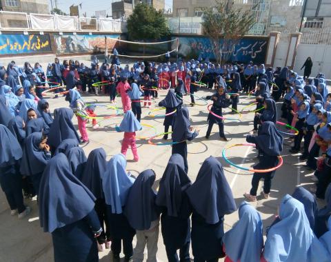 اجرای مسابقات ورزشی به مناسبت روز جهانی کودک