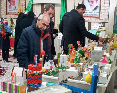 برگزاری نمایشگاه طرح بوم به مناسبت “دهه مبارک فجر” با حضور مسئولین-بهمن ماه 1402